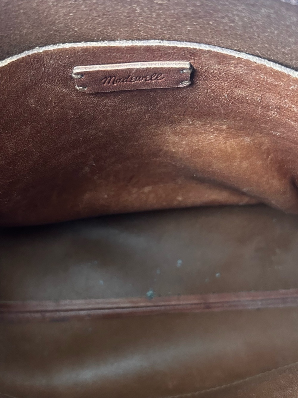 Madewell The Transport Shoulder Crossbody Bag Purse English Saddle Brown - Picture 8 of 11